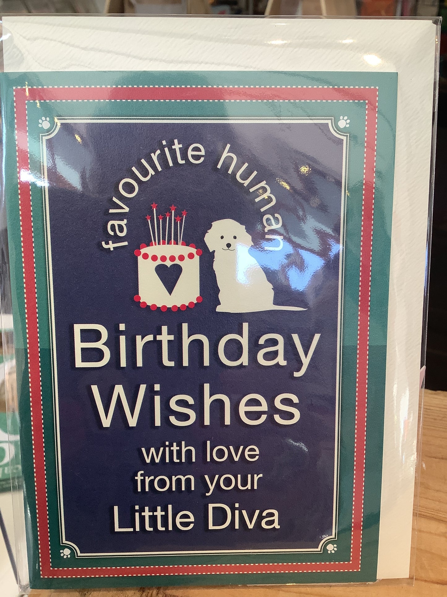 Cards From The Dog | Birthday wishes with love from your Little Diva