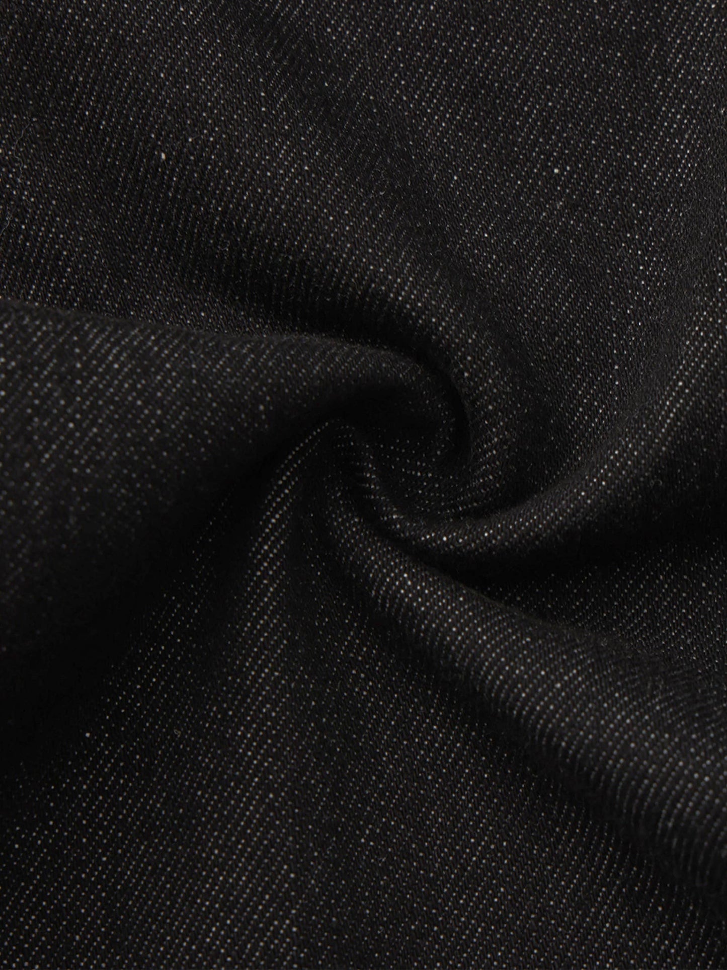 Vintage Curved Wide-Leg Trousers: Navy / M