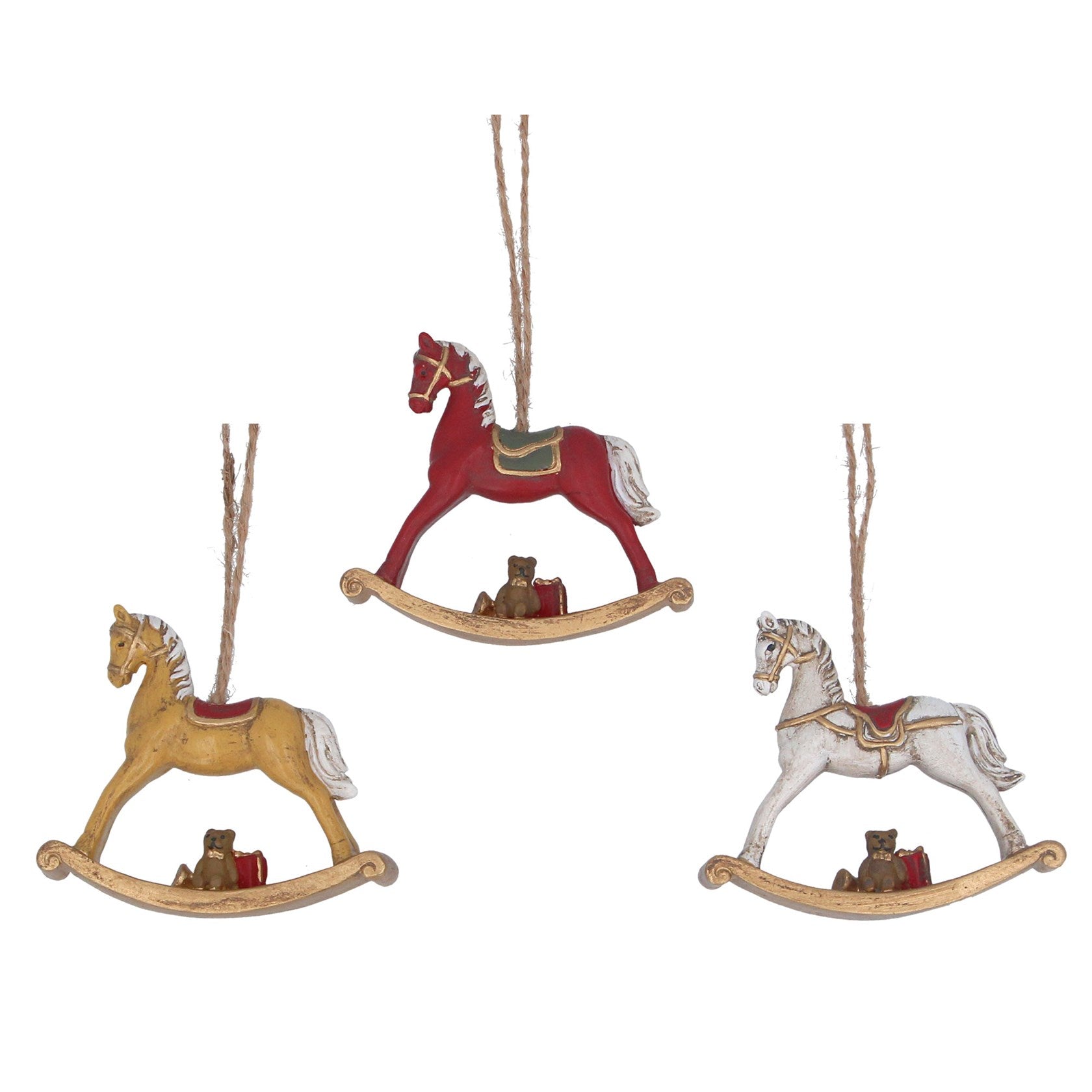 Resin rocking horse online