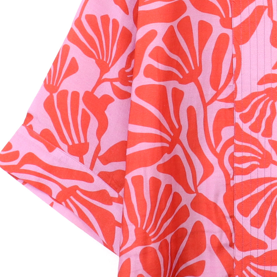 Coral kimono