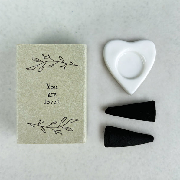 Matchbox incense cone-Loved
