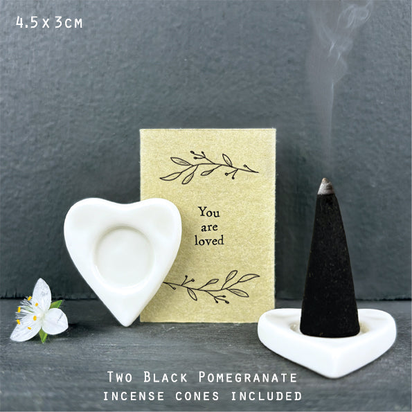 Matchbox incense cone-Loved