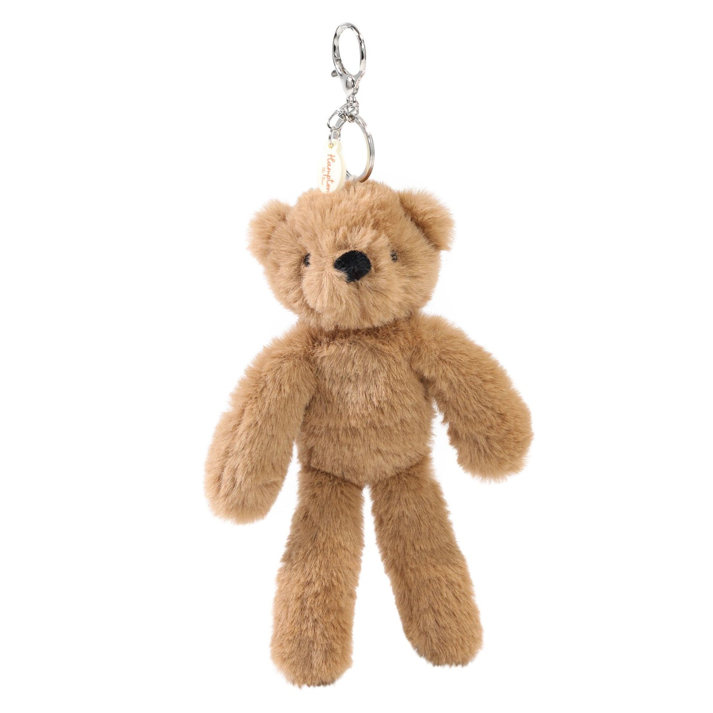 Hampton the Plush Brown Bear Keyring