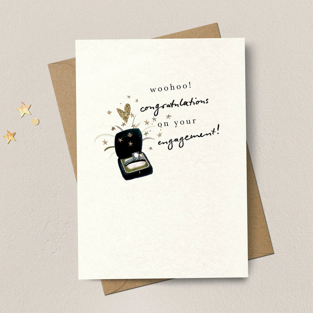 Woohoo on your engagement