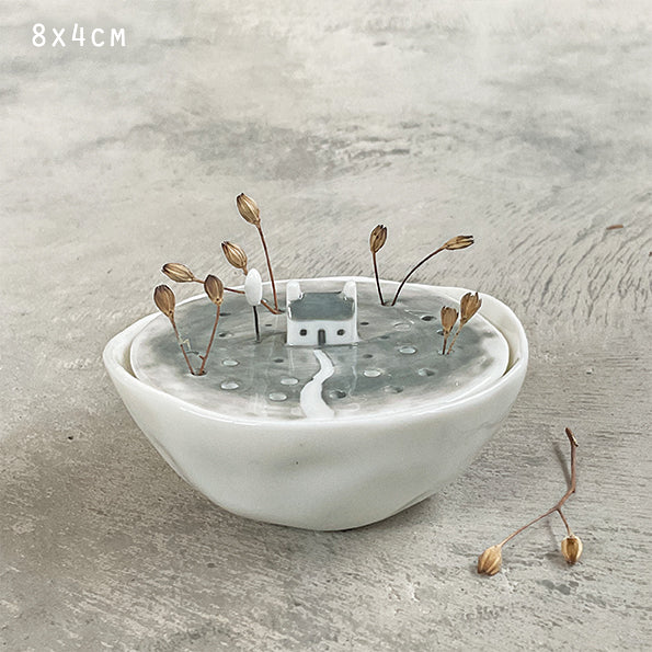 Hill House Tea Light Holder Lake