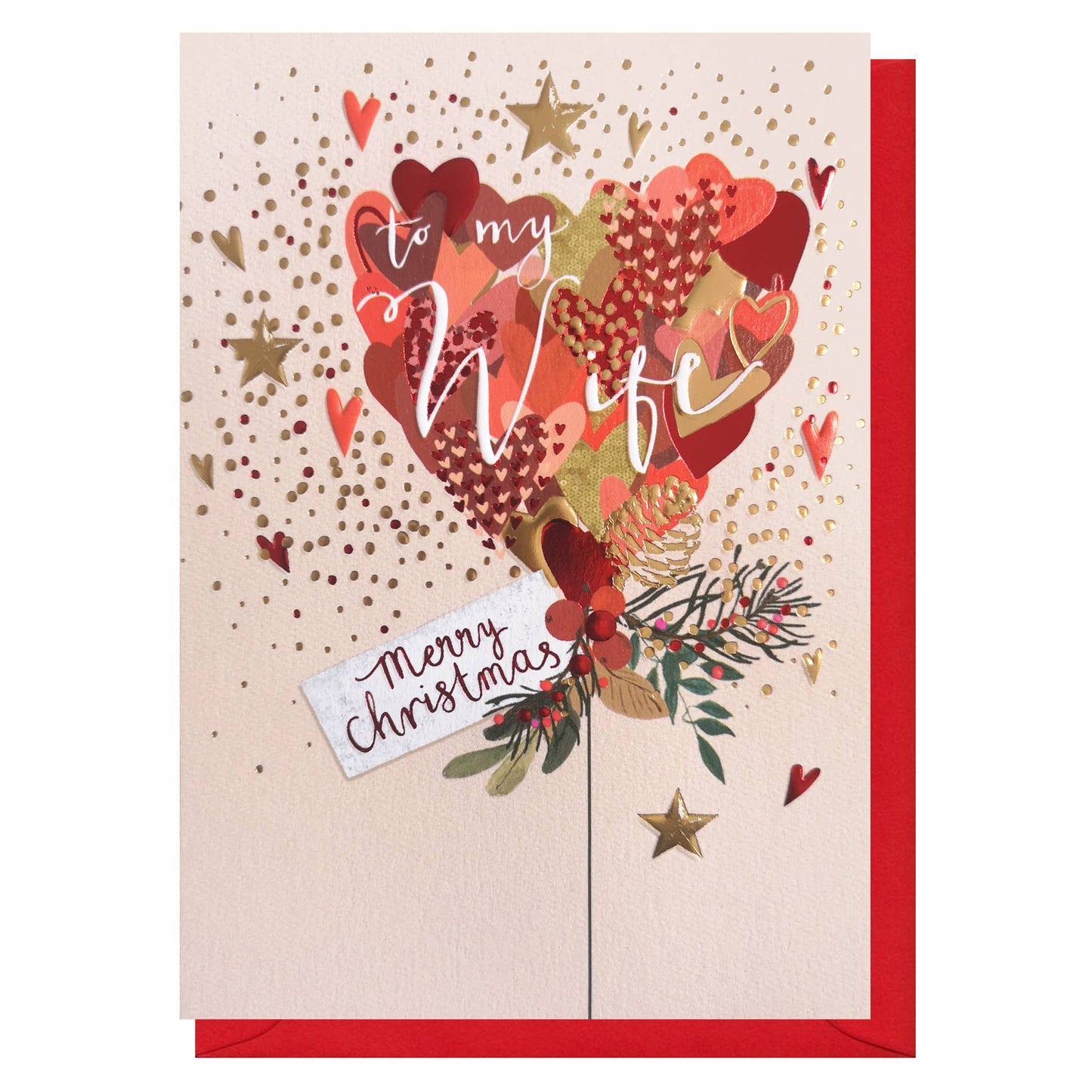 Wife Love Balloon Christmas