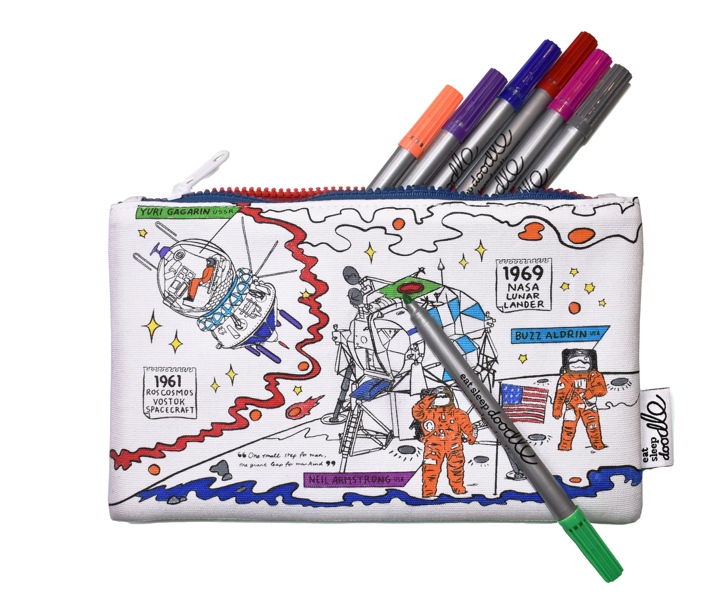 Space Explorer Pencil Case