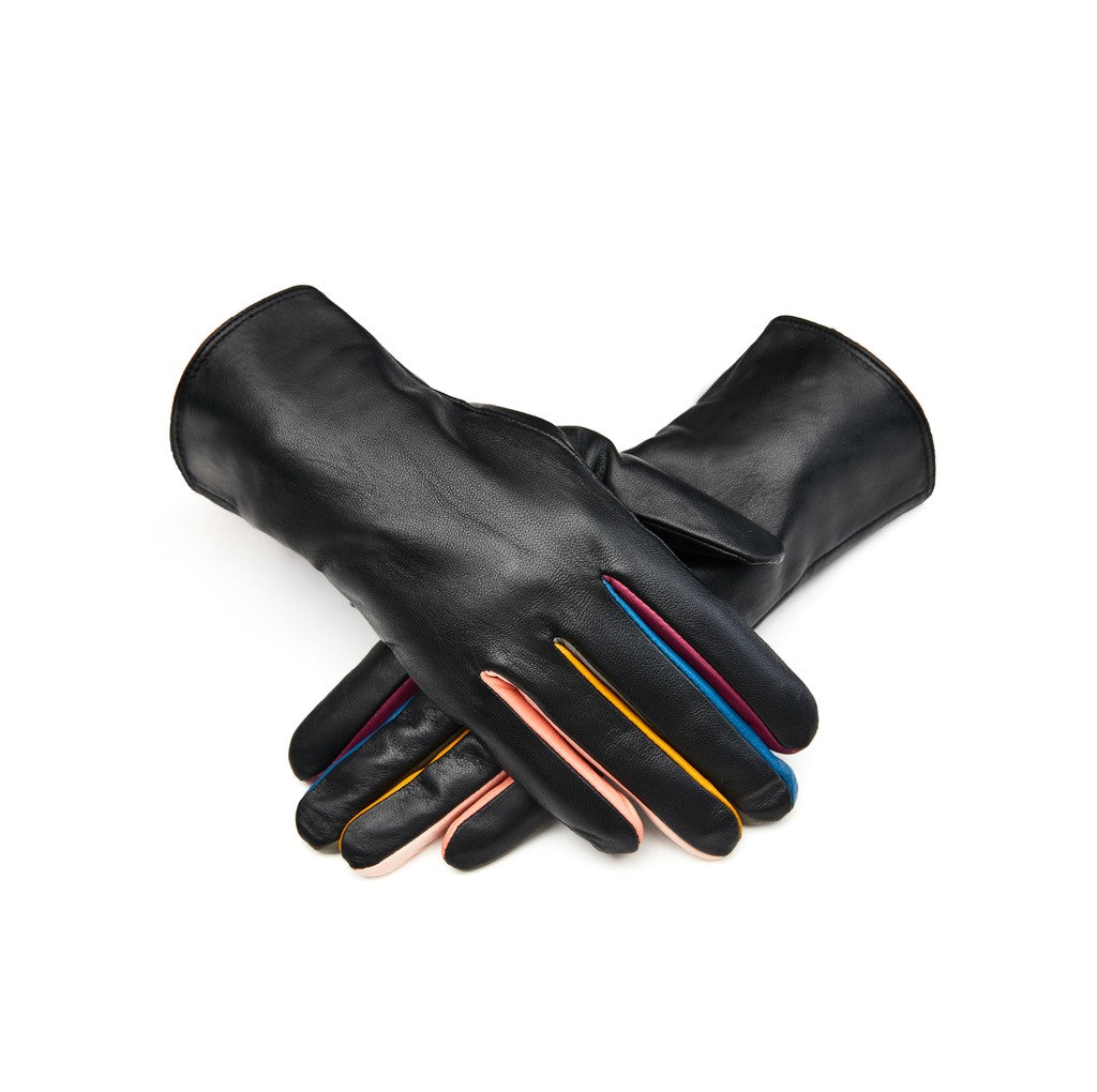 SUPER SOFT BLACK LEATHER GLOVES