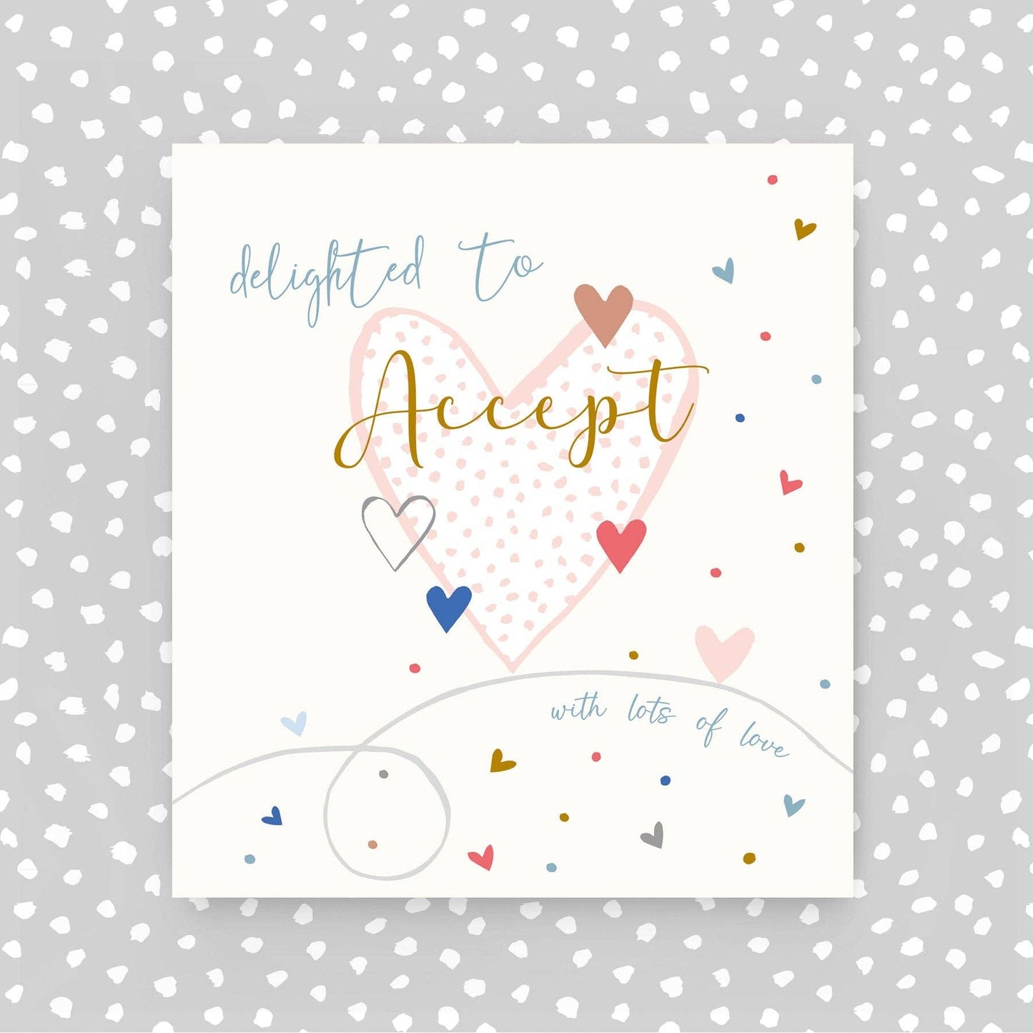 Wedding Acceptance Card