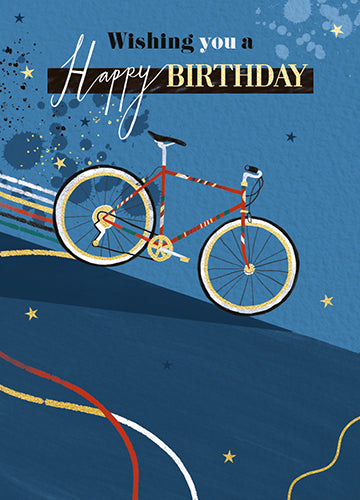 Wishing You a Happy Birthday Bicycle