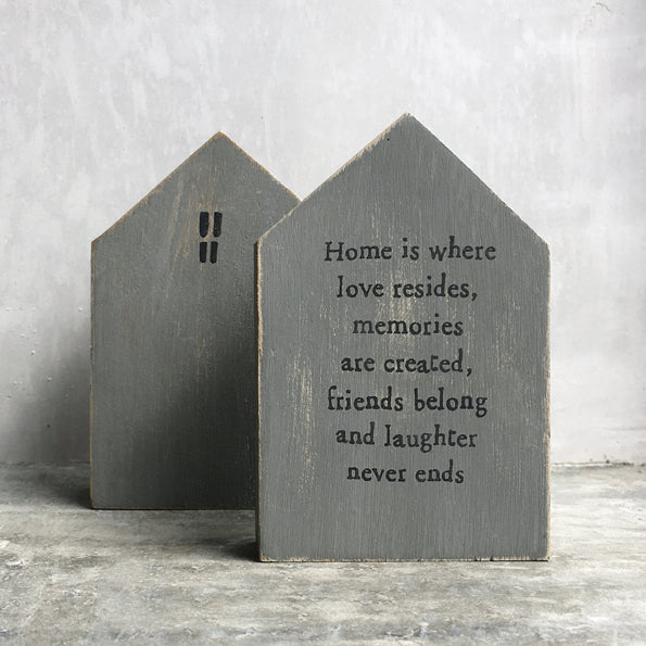 Wood house No 1-Home is where