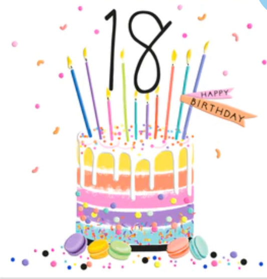 AGE 18 - Happy Birthday