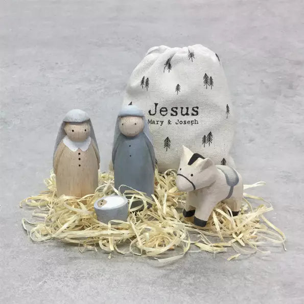 Bagged-Joseph, Mary and Jesus