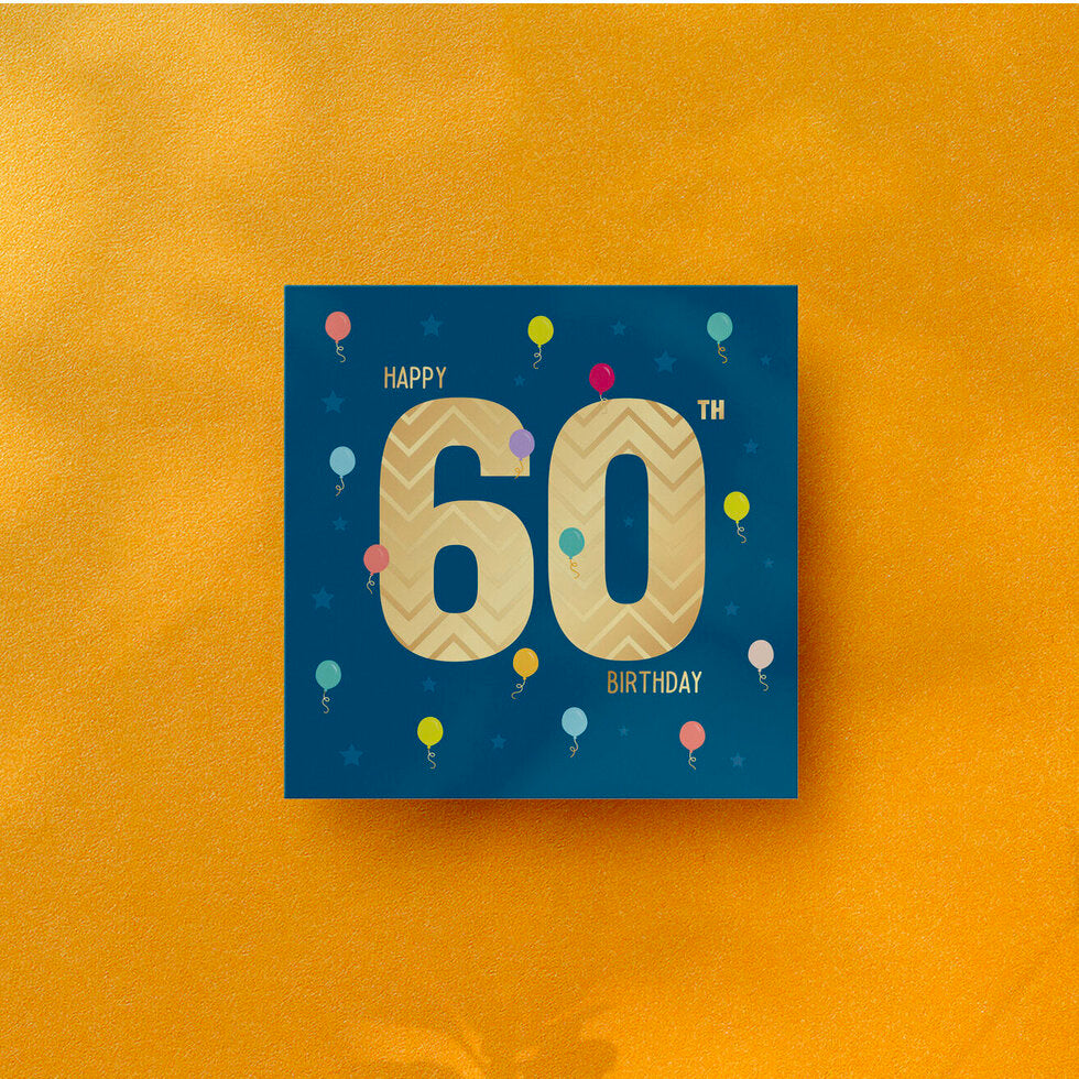 Age 60 Tiny Balloons