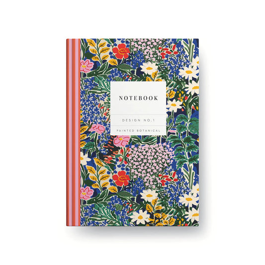 Design No.1 Painted Botanical Hardback Notebook