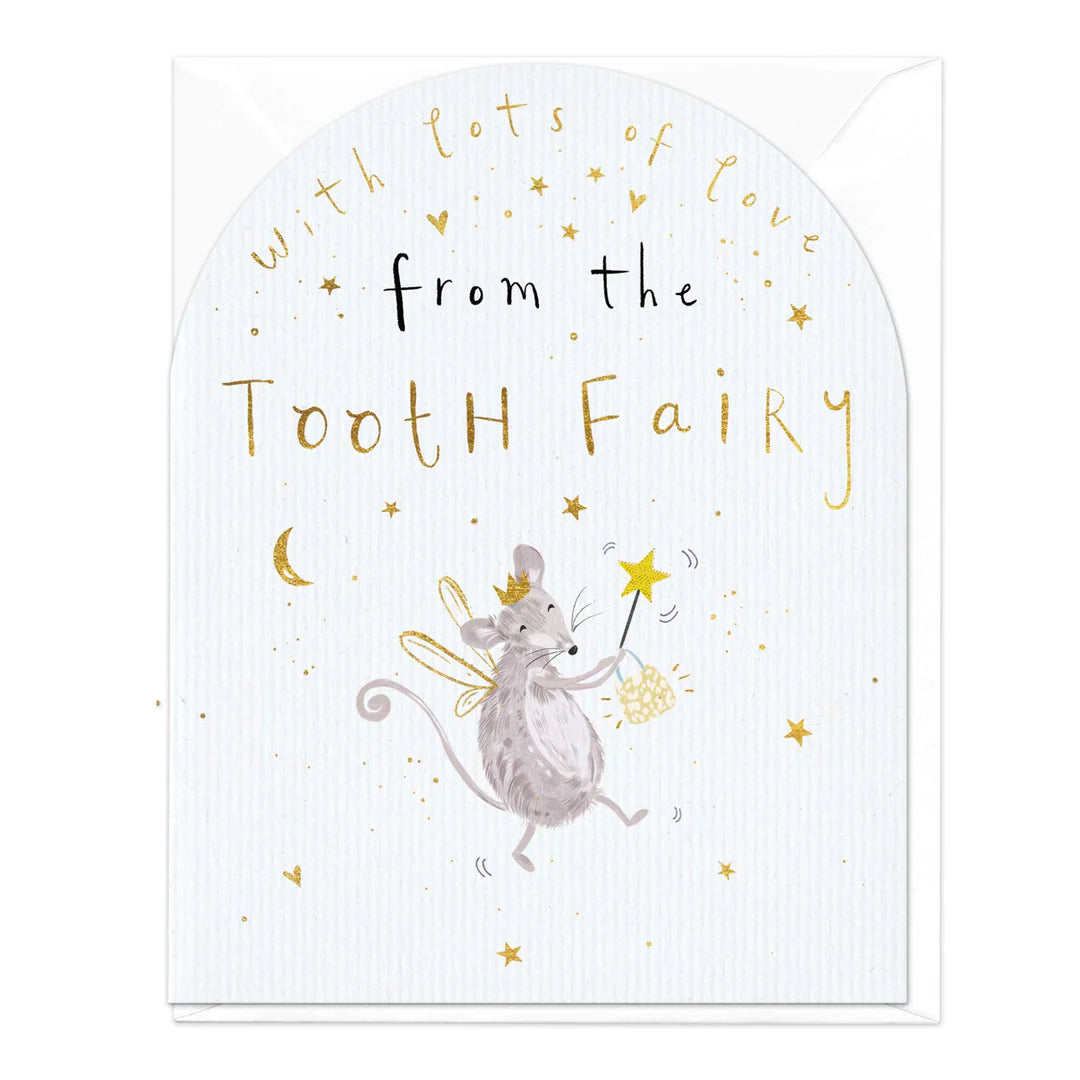 Mouse Tooth Fairy Arch Card