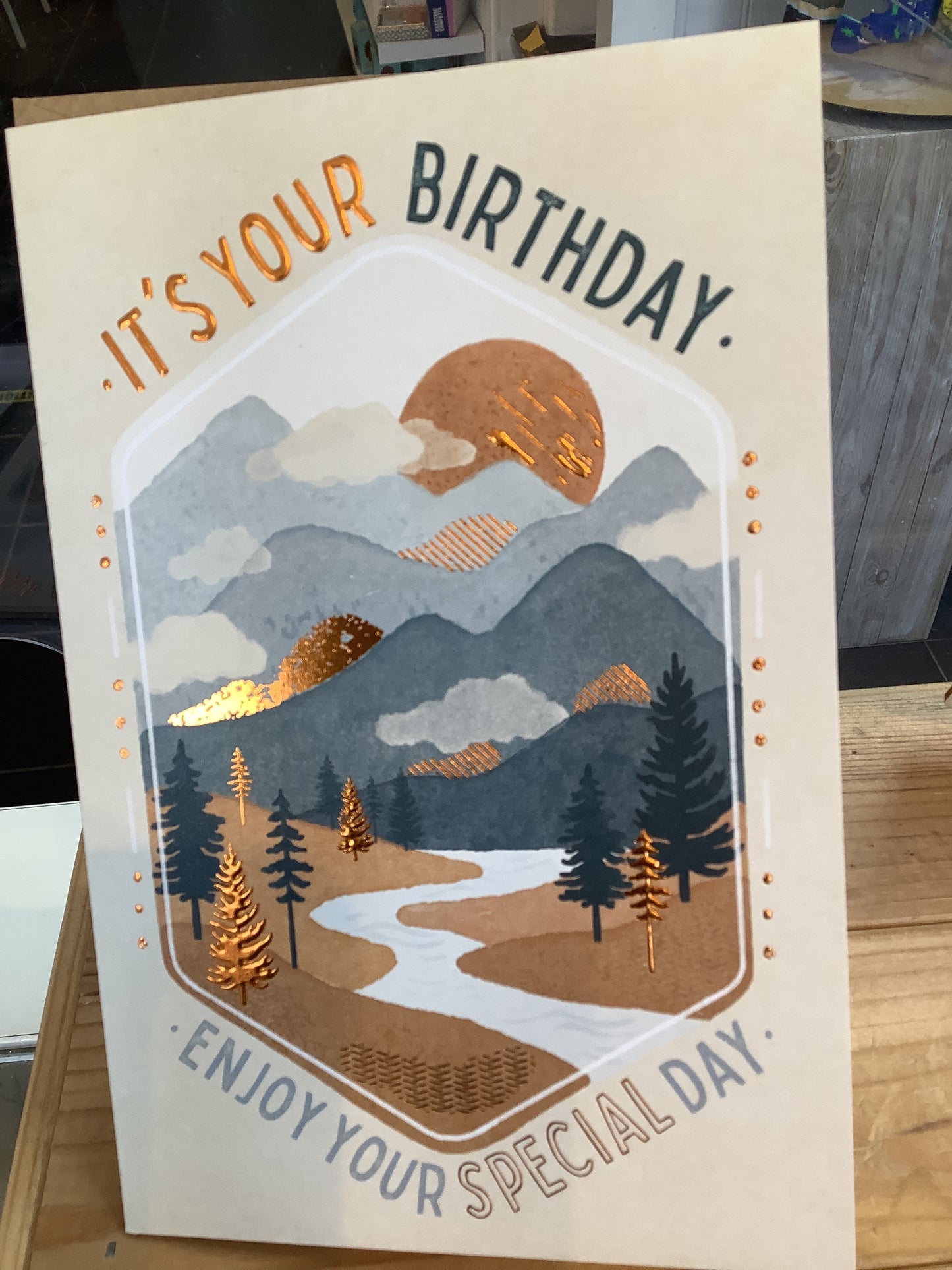 Mountains - enjoy your special day