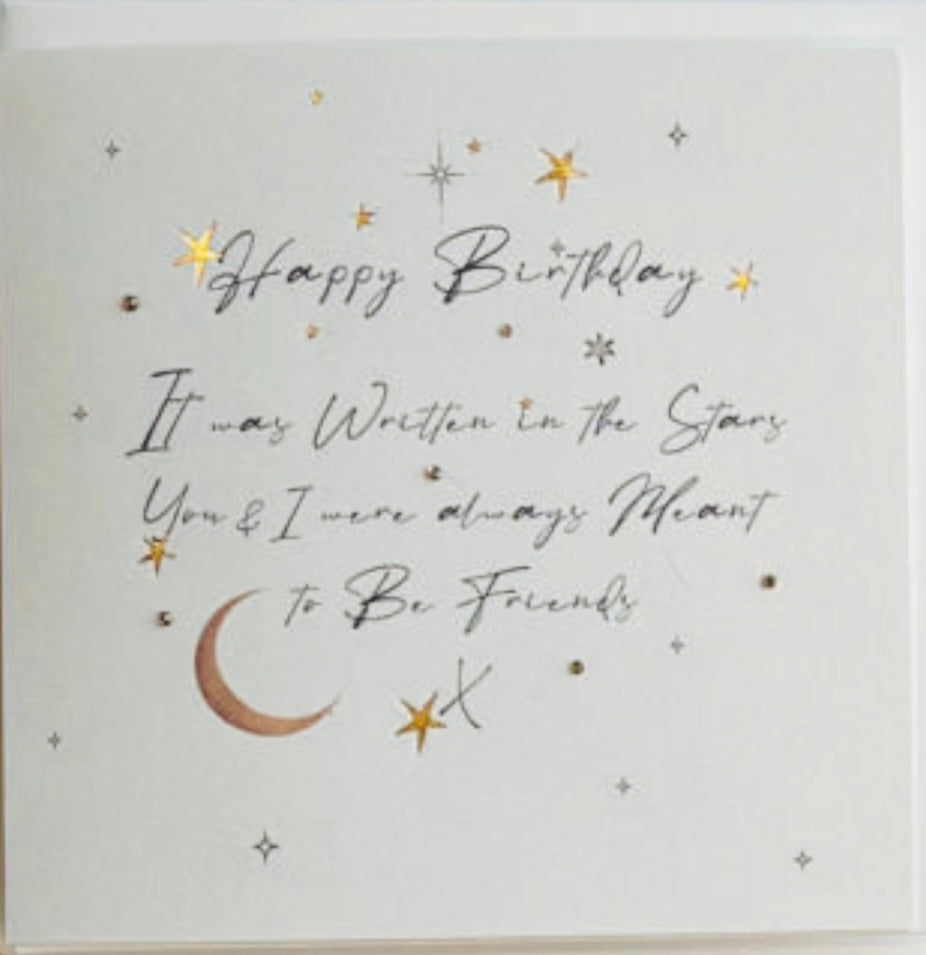 Happy Birthday Written in the Stars
