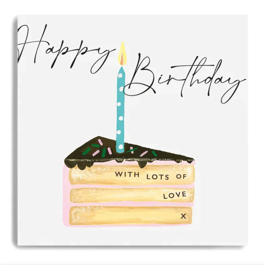 Happy Birthday Lots of Love Cake
