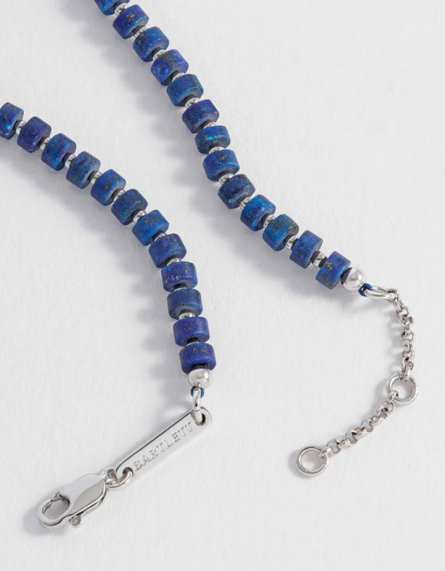 Blue Cord Rondelle Bracelet