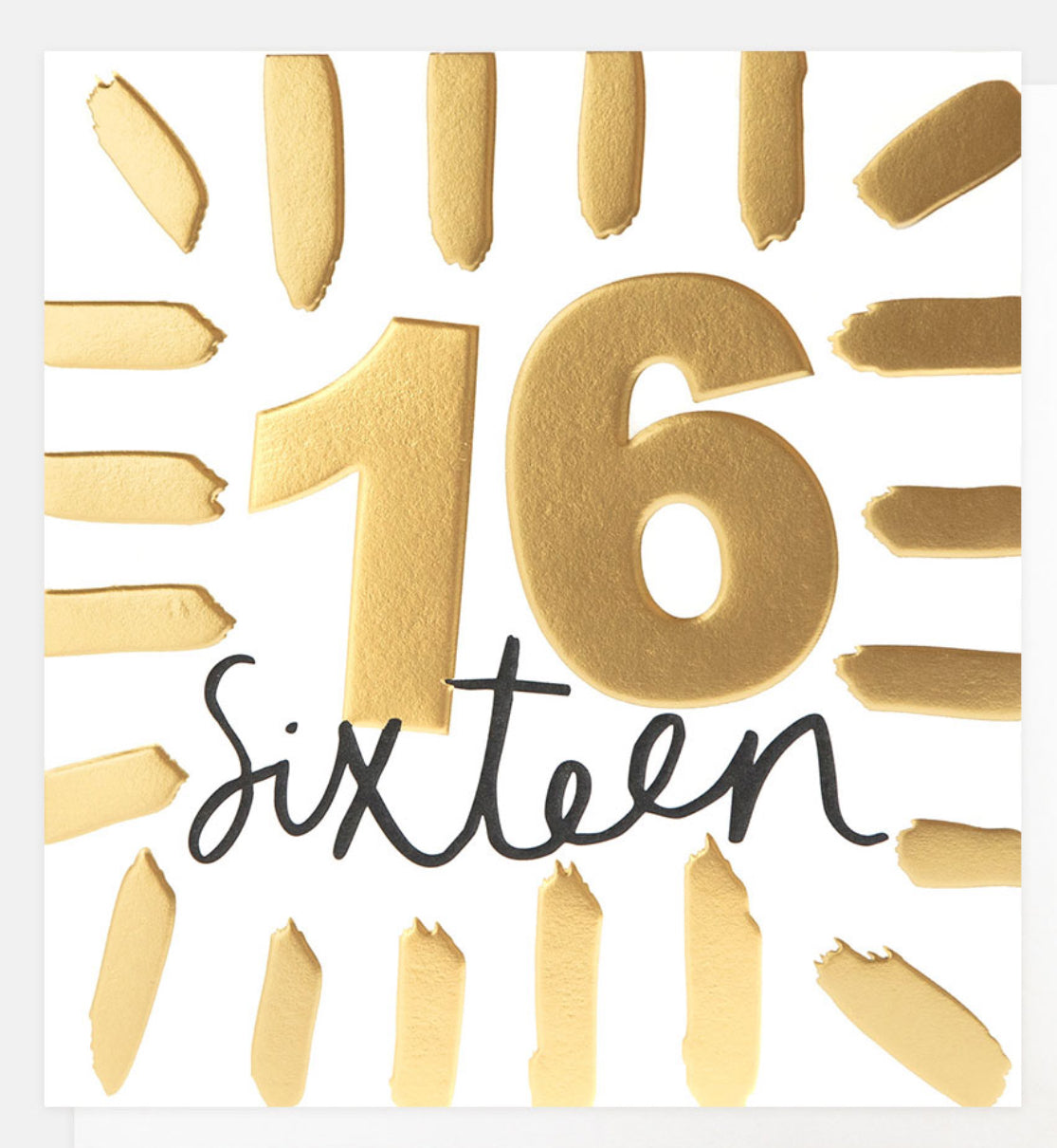 Age 16 Sixteen Today