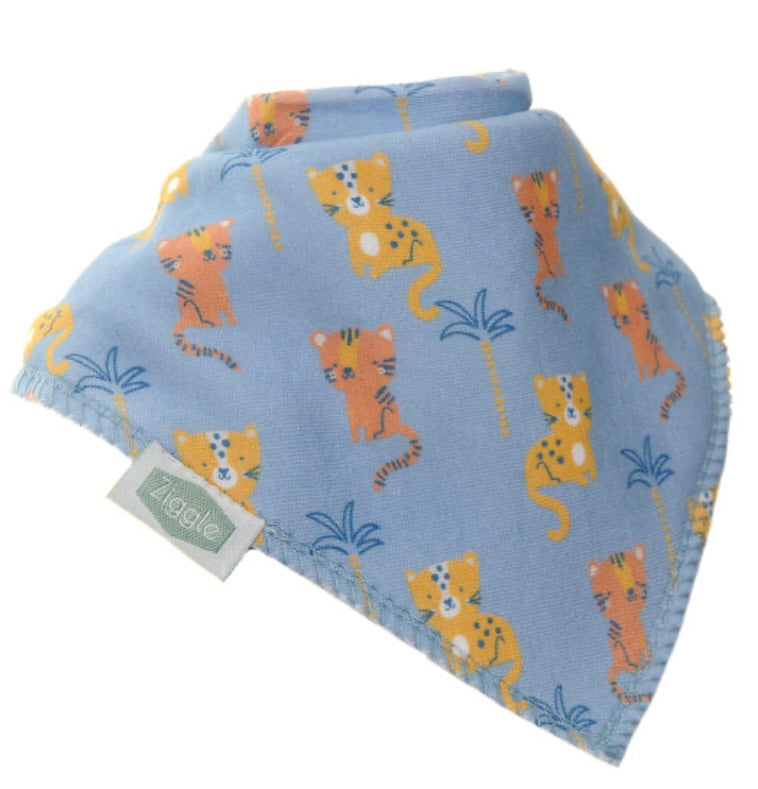 Leopards and Tigers Bib