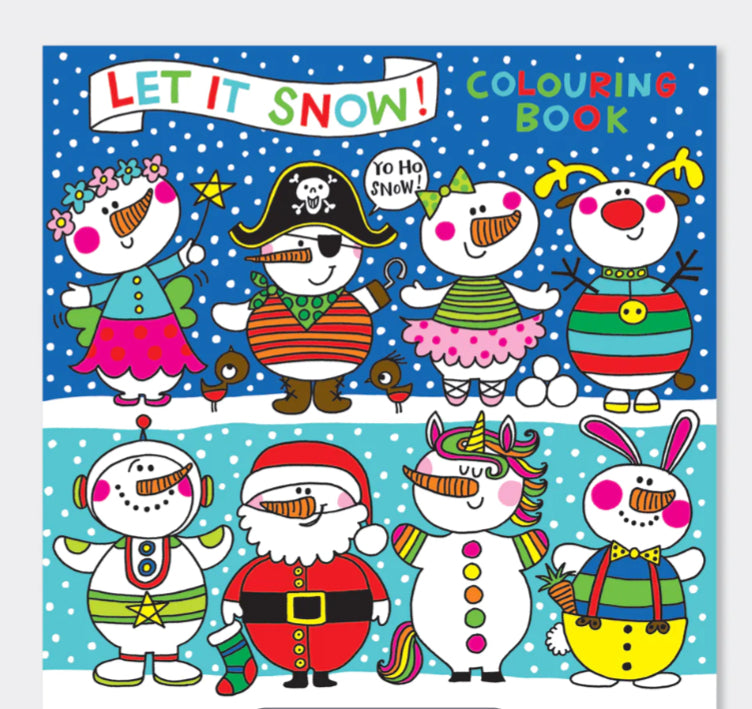 Let it Snow Colouring Book