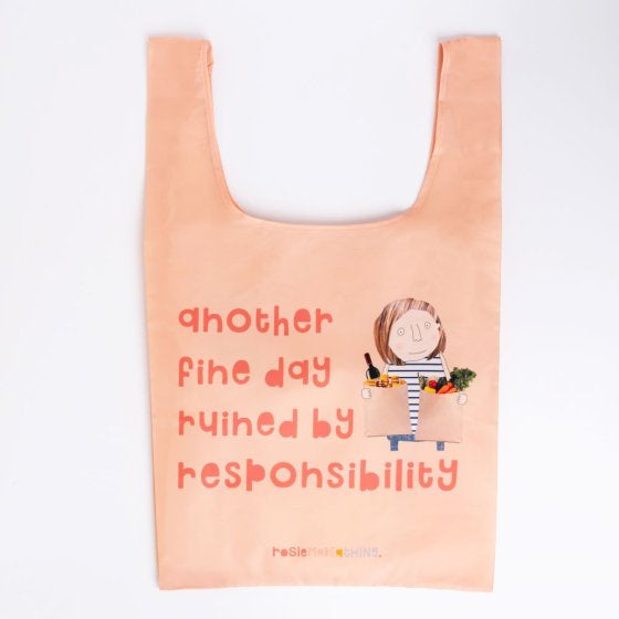 RESPONSIBLY PACKAGED REUSEABLE BAG