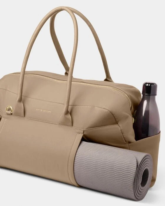 NYLON LUXE EVERYDAY HOLD-ALL TAUPE