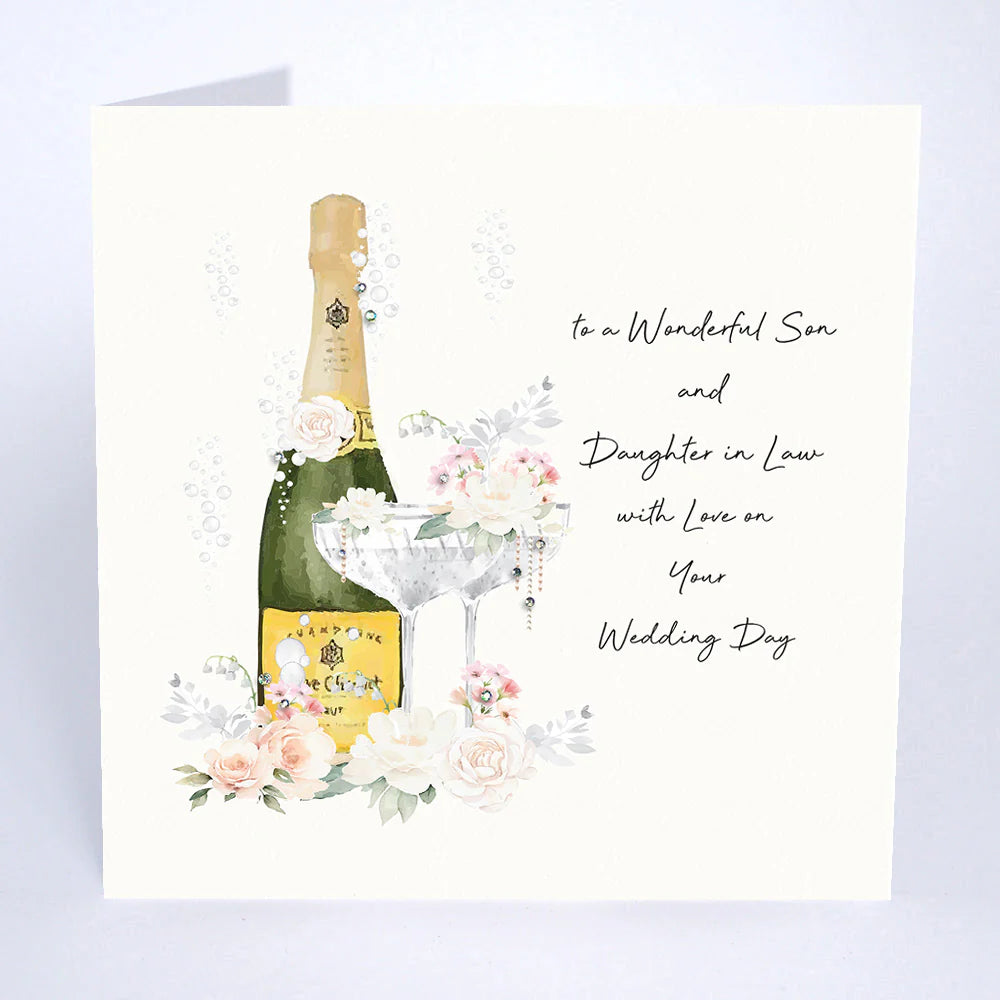 Wonderful son daughter in law wedding day