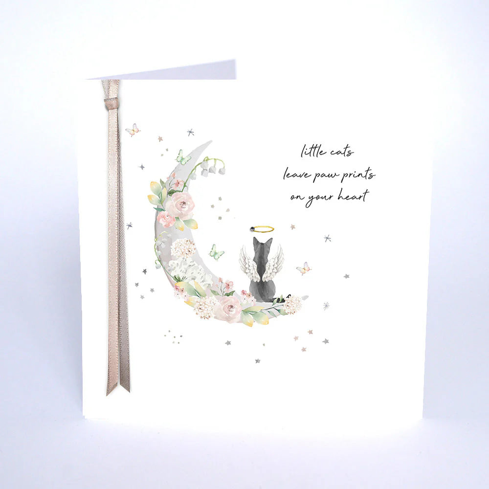RIBBONS AND ROSES SMALL - Little Cats Leave Paw Prints