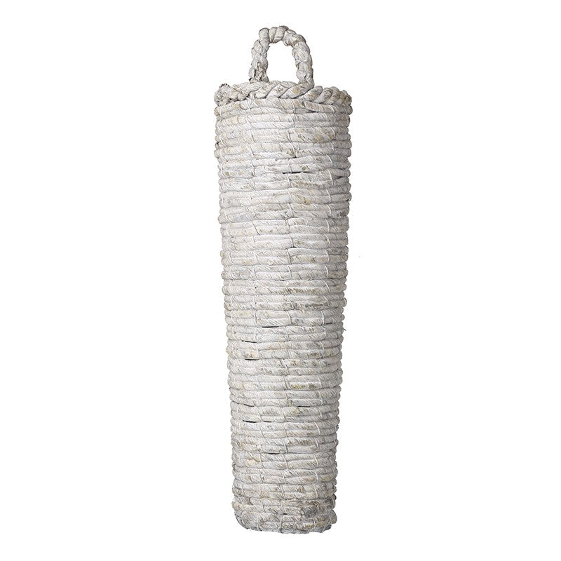 GREY ROPE FINISH FLOWER VASE