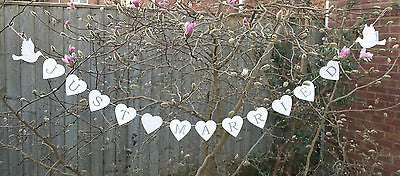 Wedding Wooden Plaque Garland bunting swag mr mrs