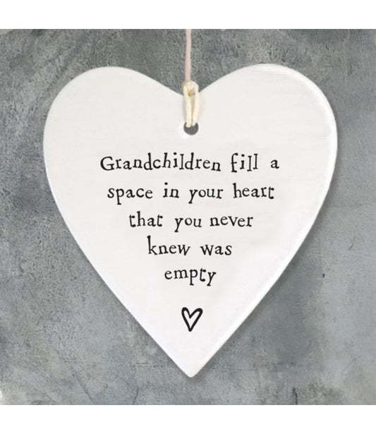 Porcelain Heart - Grandchildren fill a space