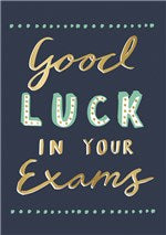 Good Luck in Your Exam