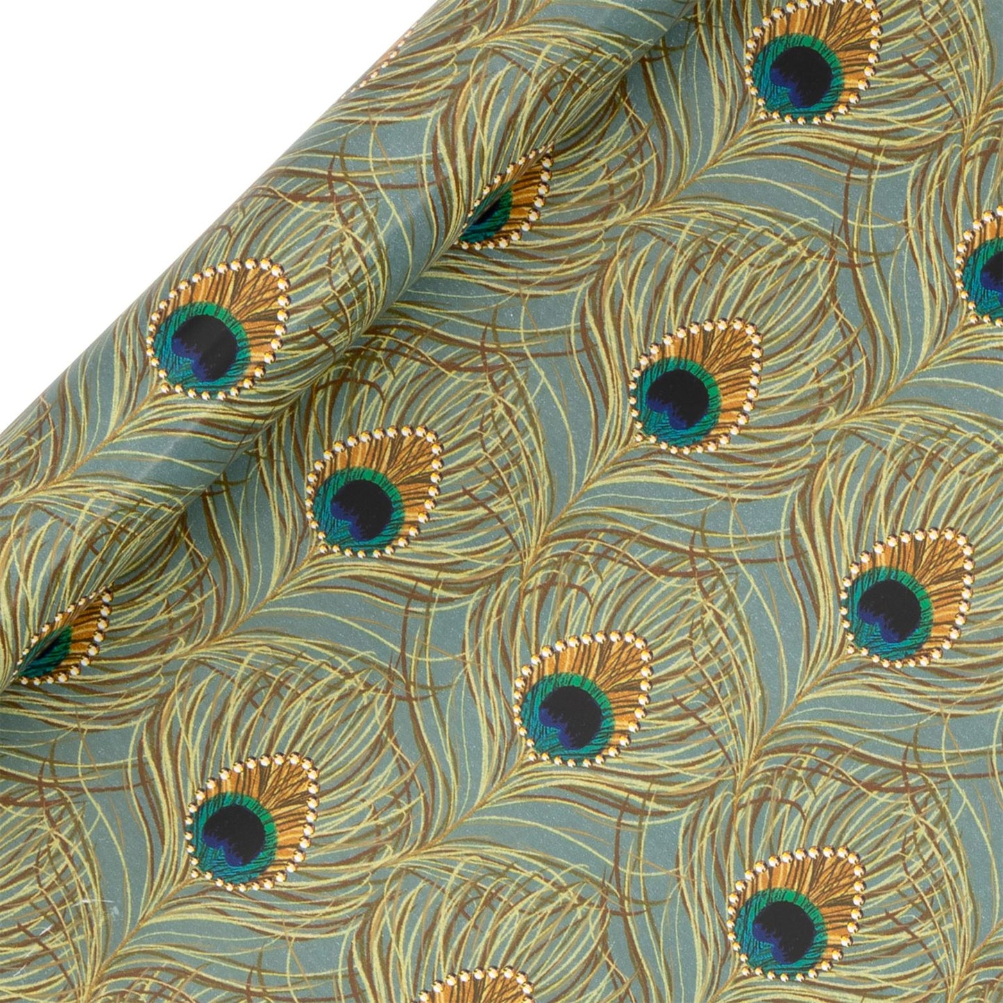 Peacock Quill Roll Wrap