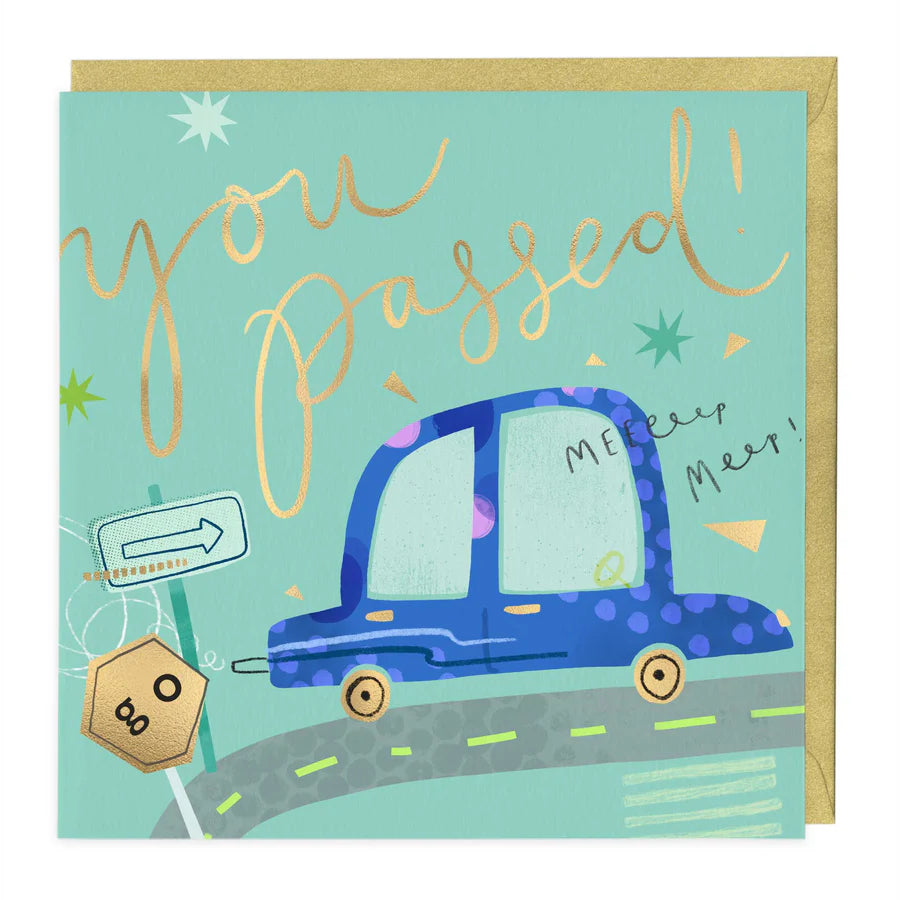 You Passed card