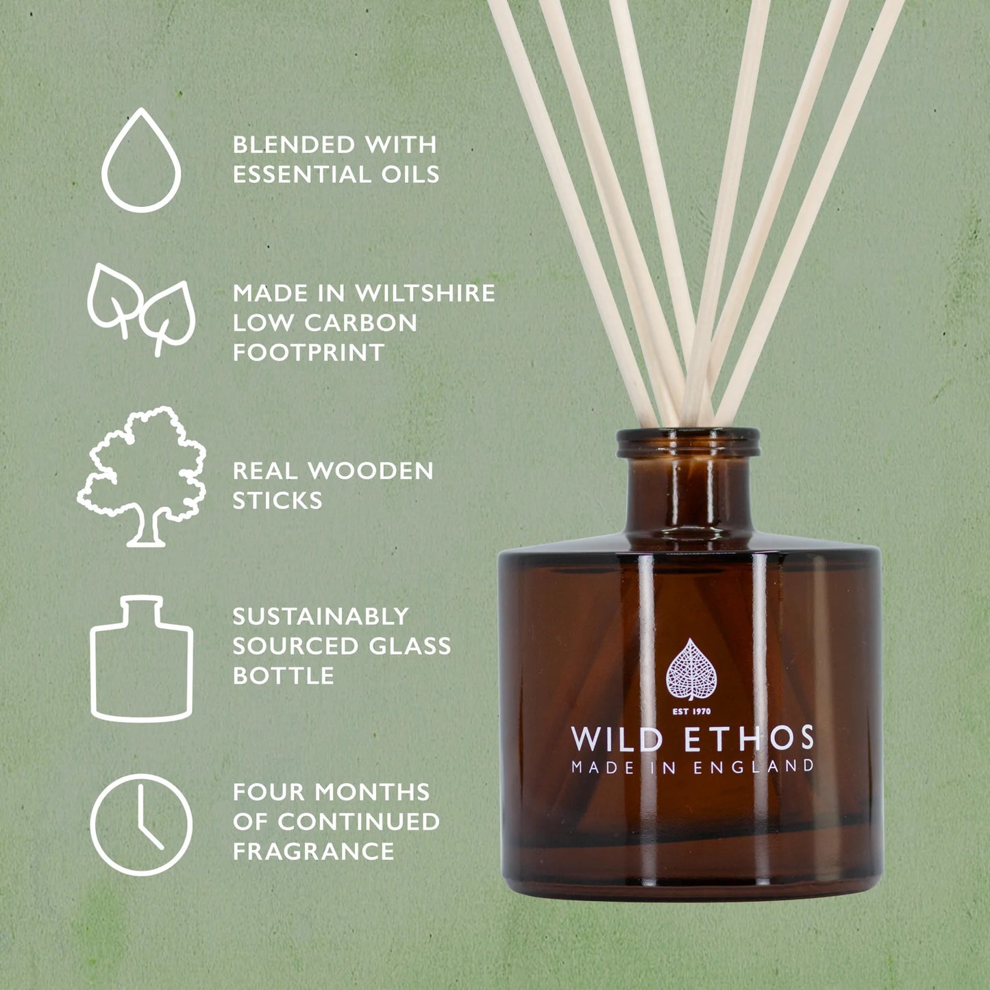 ROSEMARY & BAY DIFFUSER WILD ETHOS