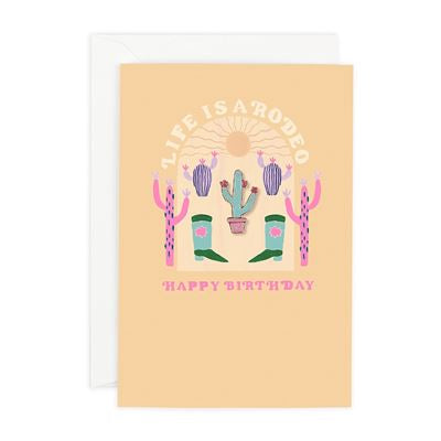 Open Birthday Cactus Rodeo