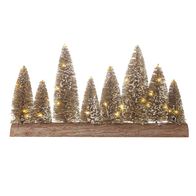LED DARK BROWN FOREST SCENE