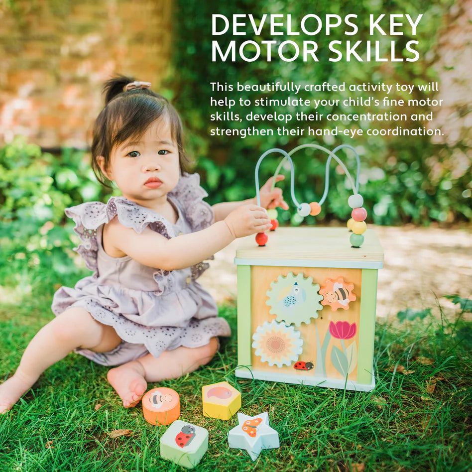 Activity Cube - Spring Garden