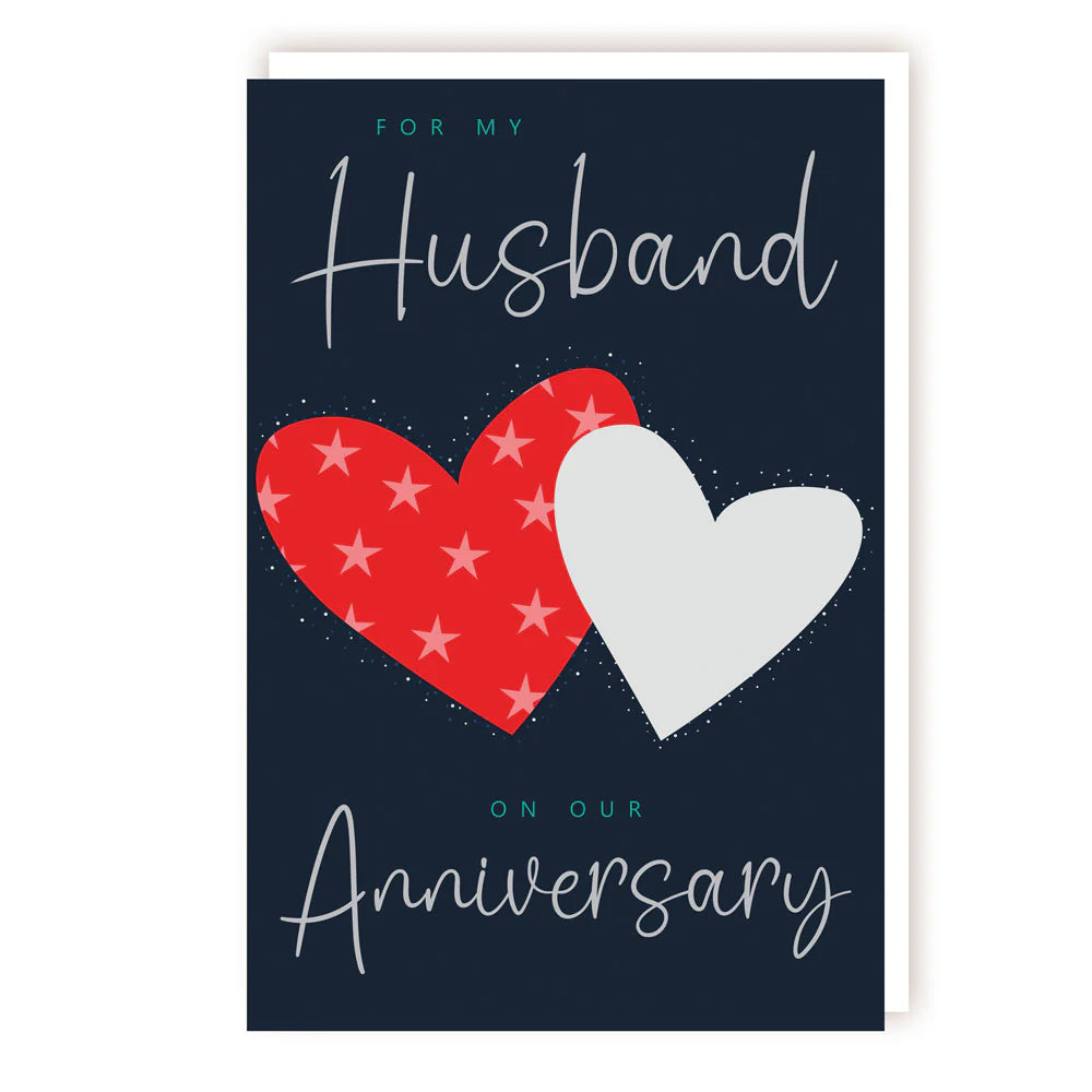 Husband - Anniversary - 2 Hearts