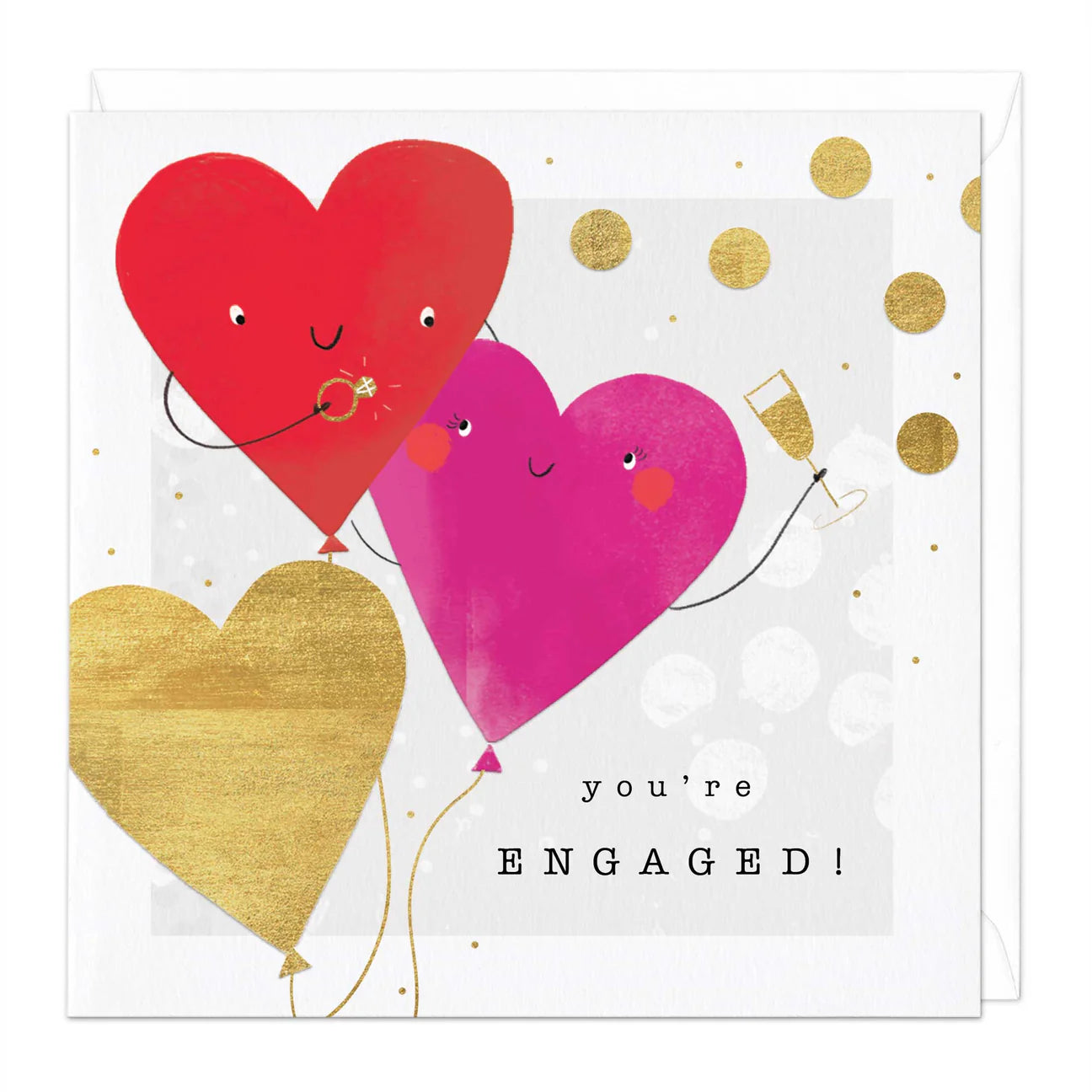 You're Engaged Heart