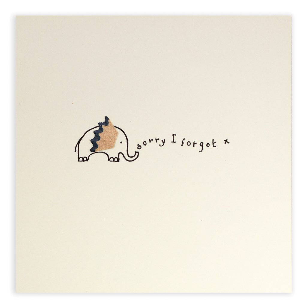 Sorry I Forgot Elephant