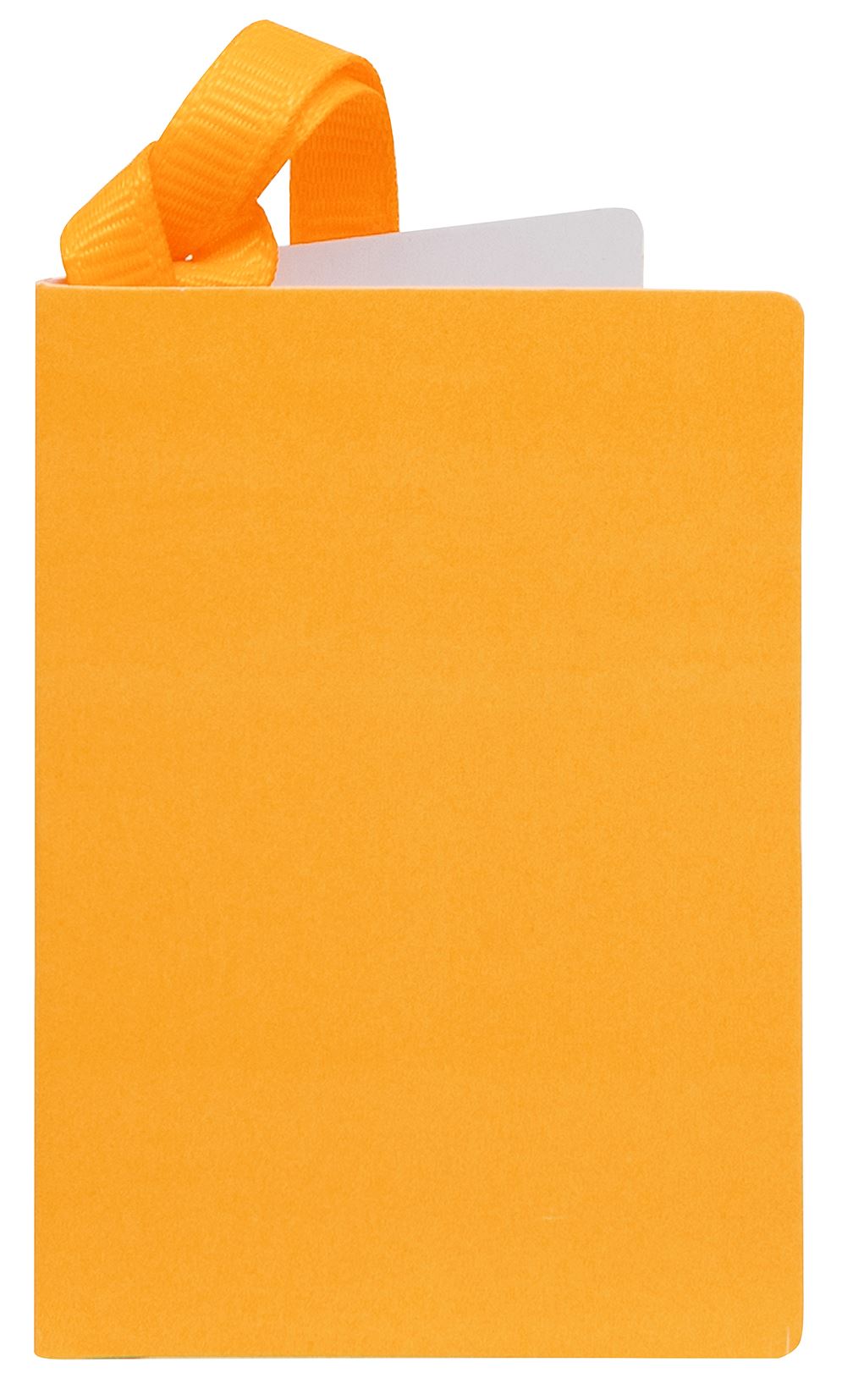 Gift Tag Neon Orange