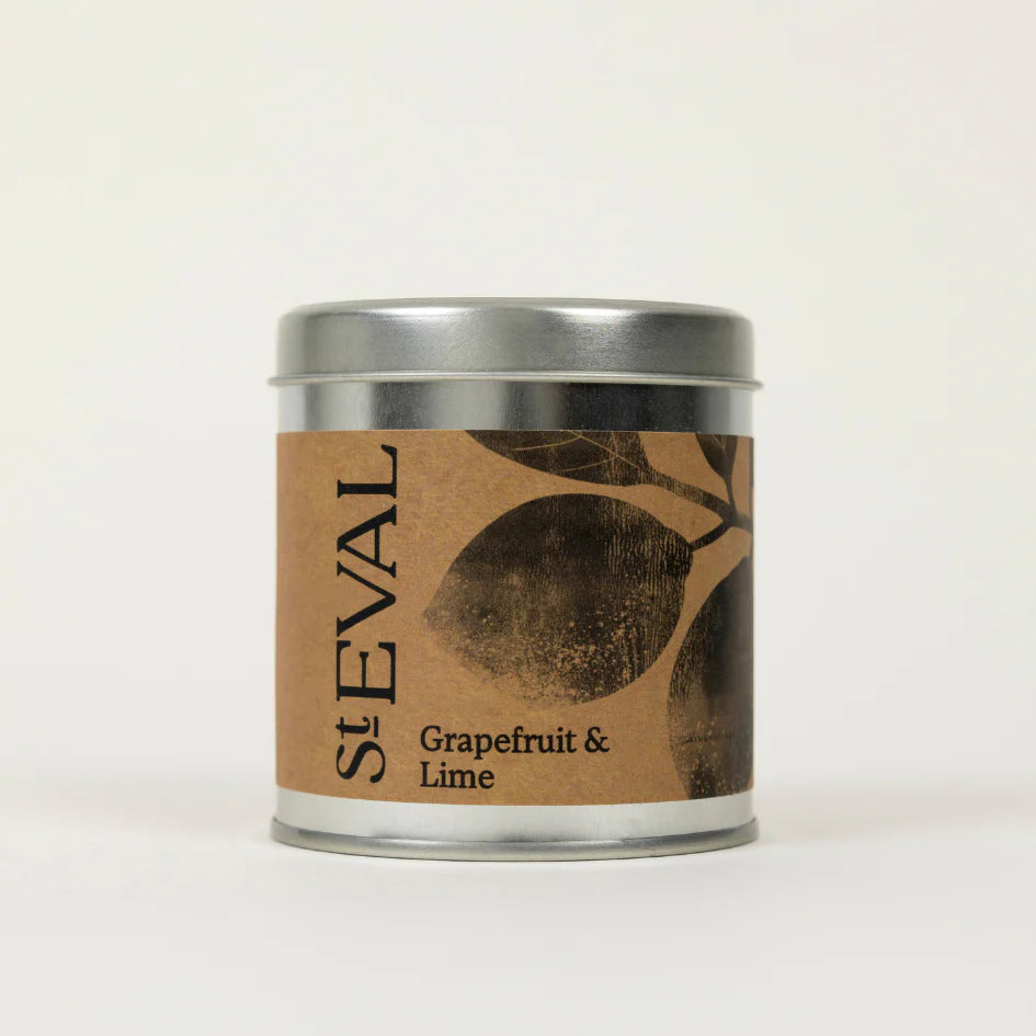 Tin - Grapefruit & Lime Scented Candle