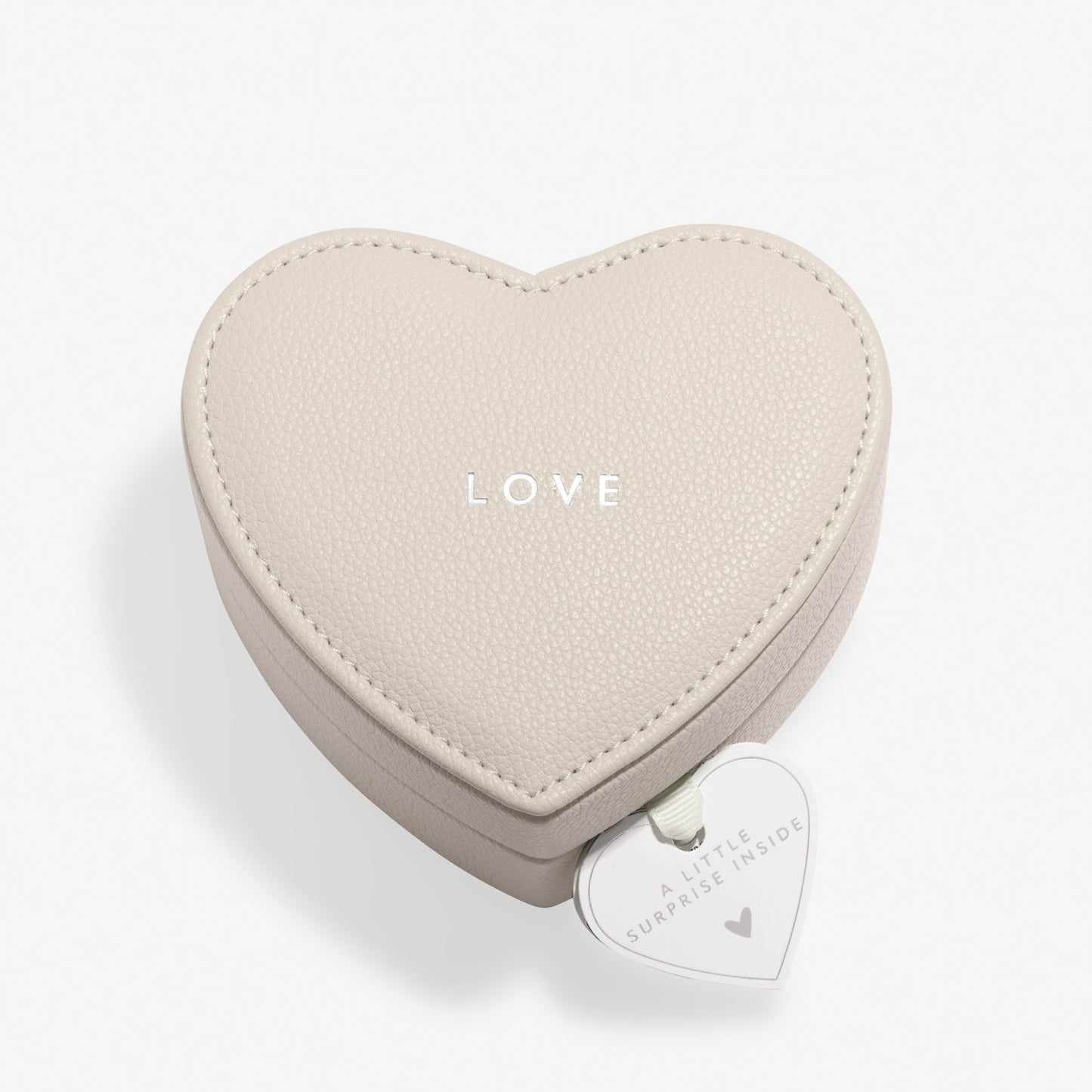 A LITTLE HEART JEWELLERY BOX | WITH LOVE | Silver Plated | Bracelet | 17.5cm stretch