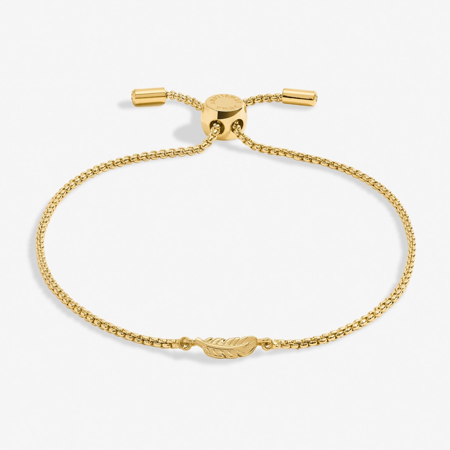 MINI CHARMS | FEATHER | Gold Plated | Bracelet | 24.5cm adjustable