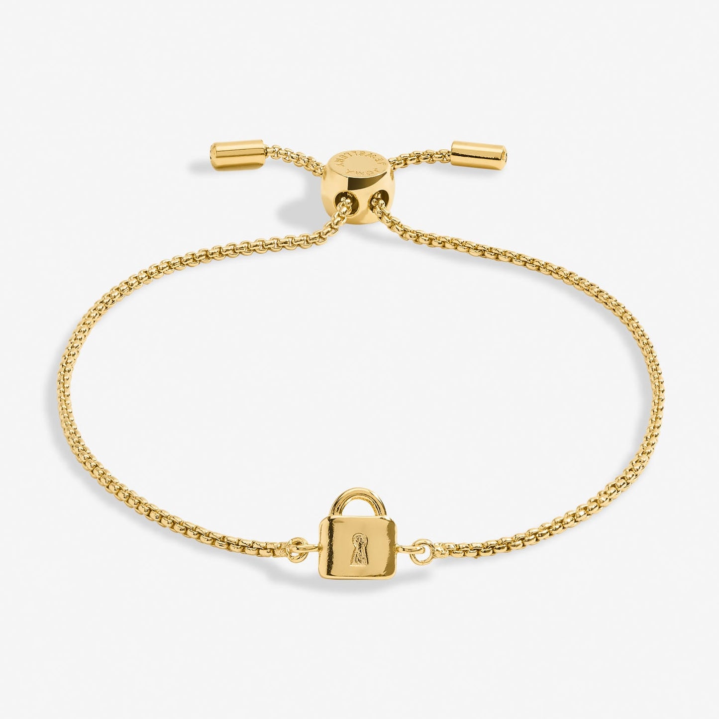 MINI CHARMS| LOCK | Gold Plated | Bracelet | 24.5cm adjustable