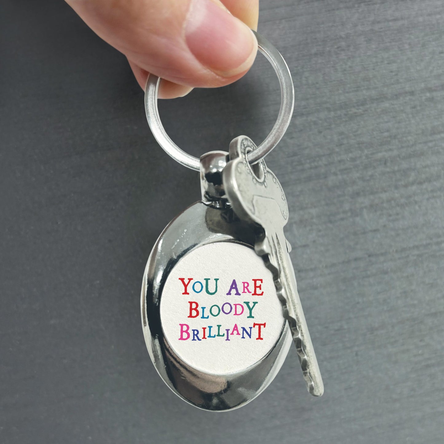 Keyring Bloody Brilliant